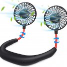 【2023 New】 Neck Fan, Portable Fan USB Rechargeable Battery Mini Handheld Persona