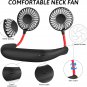 ã2023 Newã Neck Fan, Portable Fan USB Rechargeable Battery Mini Handheld Persona