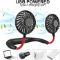 ã2023 Newã Neck Fan, Portable Fan USB Rechargeable Battery Mini Handheld Persona