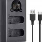 Tengdaxing EN-EL14 En-El14A Battery Charger, Dual Battery Charger for Nikon D310