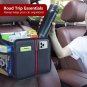 Hanging Car Seat Organizer Backseat Car Organizer - Premium PU Leather Car Backs