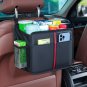 Hanging Car Seat Organizer Backseat Car Organizer - Premium PU Leather Car Backs