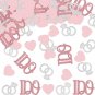 Wedding Table Confetti, Glitter Diamond Ring, I Do, Heart Confetti, Engagement P