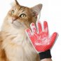 Soft Cat Grooming Gloves, Efficient Pet Hair Remover Massage Mitt, Deshedding Br