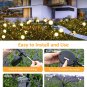Solar Powered Firefly Garden Lights, 10 Pack 12 LED New Upgraded Swaying Solar G