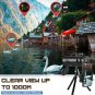 80X100 Monoculars for Adults High Power Monocular Telescope for Smartphone Wildl