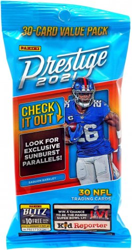 2021  Prestige Football 30-Card Value Pack