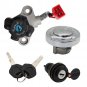 650-1100 Ignition Switch Fuel Cap Toolbox Seat Lock Keys Compatible with V-Star