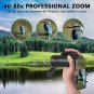 80X100 2023 Monocular Telescope High Powered Monocular with Smartphone Adapter &