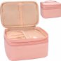 Makeup Bag, Makeup Organizer Large Capacity Cosmetic Bag for Women and Girls, Du