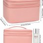 Makeup Bag, Makeup Organizer Large Capacity Cosmetic Bag for Women and Girls, Du
