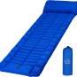 Camping Sleeping Pad Inflatable Sleeping Mat with Pillow Built-In Pump Compact U