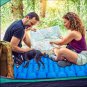 Camping Sleeping Pad Inflatable Sleeping Mat with Pillow Built-In Pump Compact U