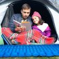 Camping Sleeping Pad Inflatable Sleeping Mat with Pillow Built-In Pump Compact U
