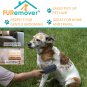 Furemover Plus, Rubber Pet Hair Remover Brush, Black with Gentle Bristles for Gr