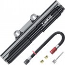 Mini Bike Pump,Portable Compact Bicycle Pump,High Pressure Frame Pump 260PSI- Ai