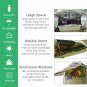 GEERTOP Ultralight Single Person Bivy Tent for Camp Waterproof 1 Man Tent for Ca