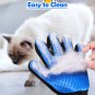 Cat Grooming Glove Brush,  Pet Deshedding Glove with Self Cleaning Slicker Brush