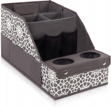 Car Seat Organizer- Backseat Car Organizer with 11 Storages Compartments and 2 C