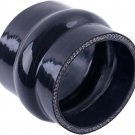 2" (51Mm) ID Hump Coupler Silicone Straight Hose，4-Ply Reinforced Turbo/Intercoo