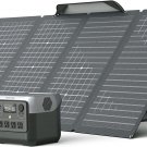 Solar Generator RIVER 2 Pro 768Wh Lifepo4 Battery with 220W Solar Panel, 4X800W