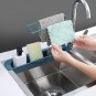 Telescopic Sink Storage Rack Adjustable Sink Organizer Sink Storage Sponge Soap