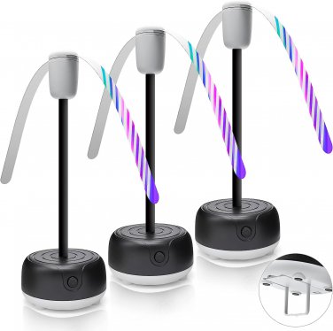Fly Fans for Tables, Portable Food Fan for Indoor Outdoor, Soundless Picnic Fly
