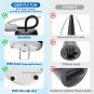Fly Fans for Tables, Portable Food Fan for Indoor Outdoor, Soundless Picnic Fly