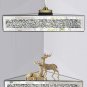 Mirrored Floating Corner Shelf, Silver Mirror Crushed Diamond Decorative Wall Sh