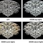 W32'' Chanderlier Lights for Living Room Large Chandeliers Bedroom Flush Chandel