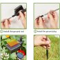 Solar Garden Lights, Solar Firefly Lights Outdoor Waterproof, 4 Pack 12 LED Upgr