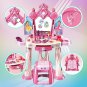 Pretend Play Girls Makeup Table Set with Stool&iuml;&frac14;�Open Doors by Gestures&iuml;&frac14;�Kids Vanit