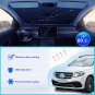 Car Windshield Sun Shade Umbrella for Most Vehicles, 2023 Upgraded Sunshade Car