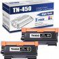 TN450 Compatible TN-450 Black High Yield Toner Cartridge Replacement for Brother