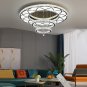 W24'' Modern Crystal Chandeliers Living Room Crystal Ceiling Chandeliers Crystal