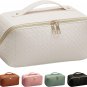 Makeup Organizer Bag-Travel Makeup Organizer,Leather Waterproof Make up Bags for