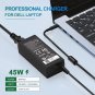 45W Charger for Dell Laptop Charger,Ac Adapter for Dell Inspiron 15 3000 5000 Se