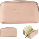 WEETEE Large Capacity Travel Cosmetic Bag for Women, Makeup Bag Organizer Opens