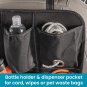 High Road Backpockets Car Organizer with Seat Back Storage Pockets and Bag Dispe