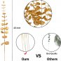 25Pcs Eucalyptus Stems Artificial Plant Decor Fake Faux Eucalyptus Leaves for Fl