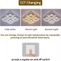 Modern Crystal Led Ceiling Light Living Room, 4 Rings Crystal Chandelier Lightin