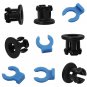 20PCS Bowden Tube Coupling Collet Clamp Clip Bowden Collet and Clip Set,3D Print