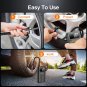 Tire Inflator Portable Air Compressor,150 PSI 2X Faster & 38L/Min, Cordless Tire
