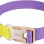 CUUOOT Dog Collar with Safety Locking Buckle, Adjustable Sizes for Small Dogs, M