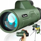 12X50 HD Monocular High Power Monocular Telescope for Adults, Monoculars for Wil