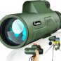 12X50 HD Monocular High Power Monocular Telescope for Adults, Monoculars for Wil