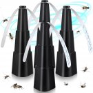 PIMAG Fly Fans for Tables, Fly Repellent Fan Indoor Outdoor with Holographic Bla