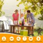PIMAG Fly Fans for Tables, Fly Repellent Fan Indoor Outdoor with Holographic Bla