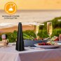PIMAG Fly Fans for Tables, Fly Repellent Fan Indoor Outdoor with Holographic Bla