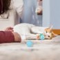 Interactive Cat Toys Ball, Automatic 360° Self-Rotating Rolling Ball with USB Re